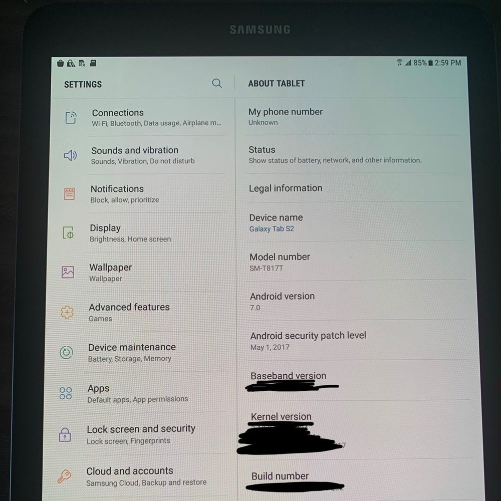 Samsung Tablet - Picture 2 of 6